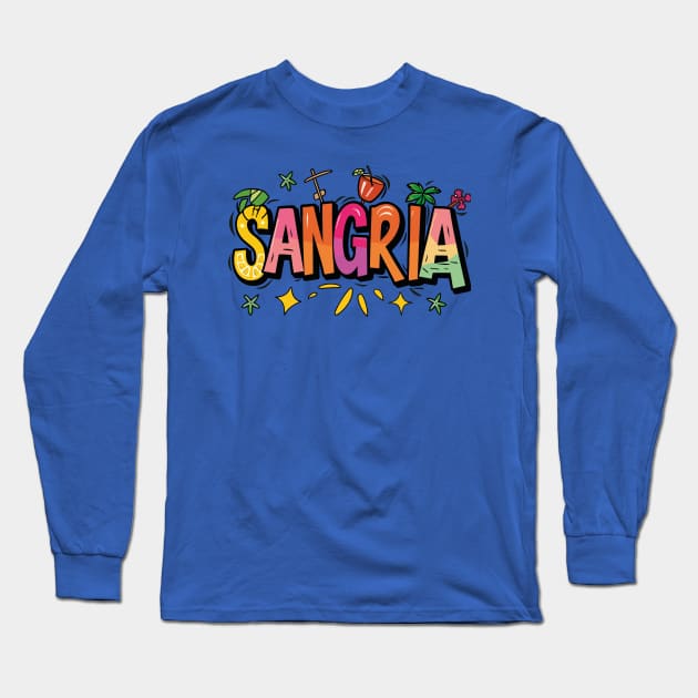 National Sangria Day – December Long Sleeve T-Shirt by irfankokabi